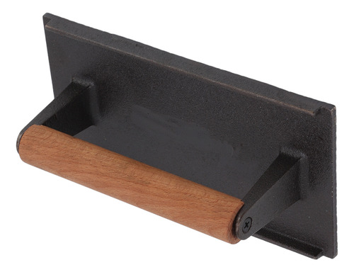 Plancha Rectangular Para Asar Hamburguesas De Carne Y Tocino