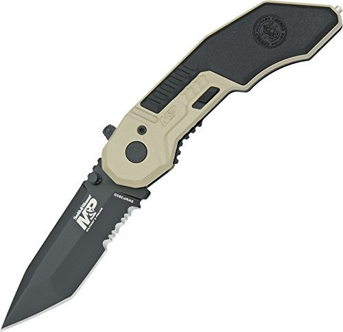 Navaja Smith & Wesson M&p Swmp3bsd Cuchillo Plegable Asistid