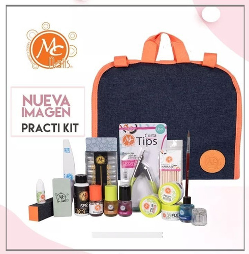 Kit Para Uñas Basico Acrílico Mc Nails Y Pulidor Profecional | Meses sin  intereses