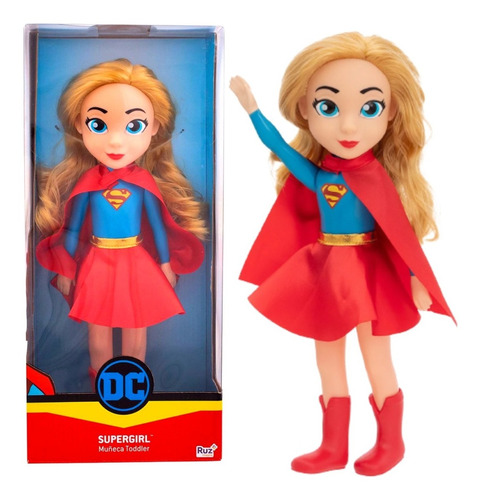 Dc Supergirl Muñeca Toddler Ruz De 33 Cm.