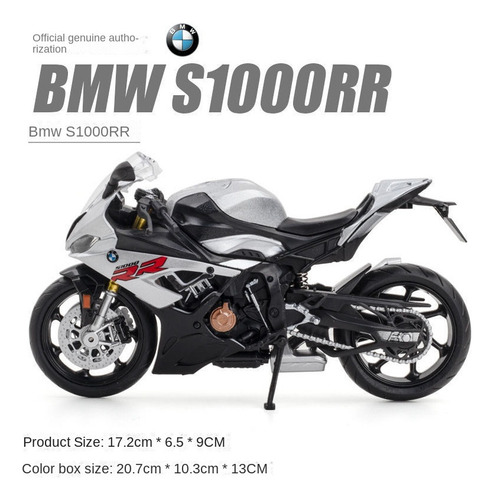 Modelo De Coche De Aleación Bmw S1000rr 1:12,