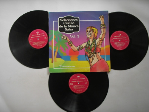  Selecciones De La Musica Salsa Vol 3 Lp Vinil Colombia 1990