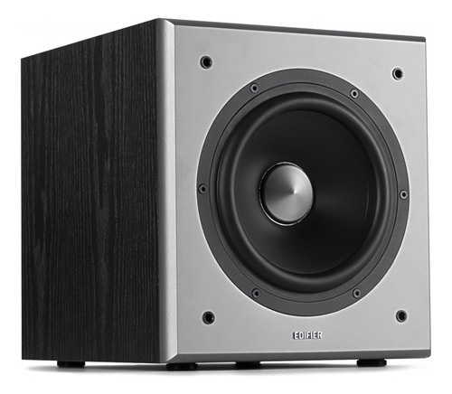 Subwoofer Edifier T5 8" Ativo Home Theater Soundbar Smartv Color Black