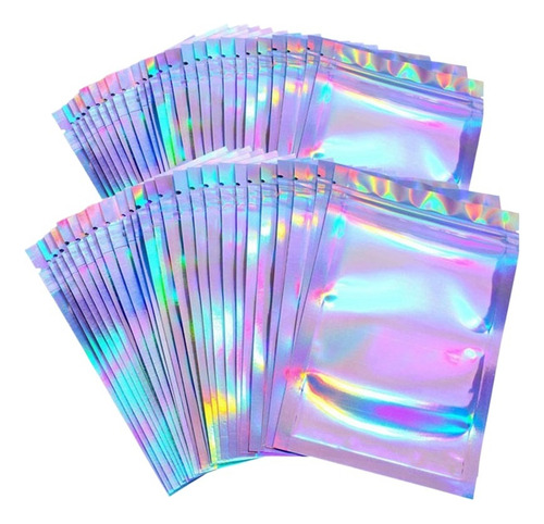 100 Bolsas Transparente Joyeria Bolsa Tipo Ziplo 9x12cm