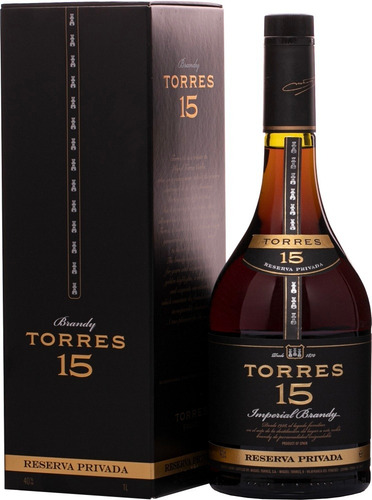 Brandy Torres 15 Litro Con Estuche Bostonmartin