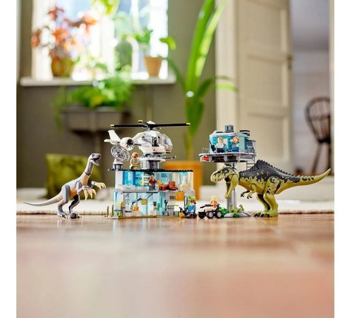 Lego Jurassic World Gigantosaurus y Therizinosaurus 76949