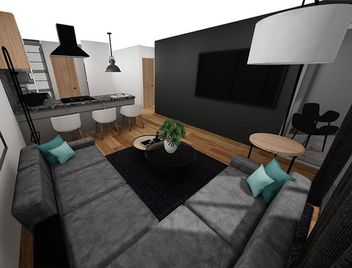 Imagen 6 de 13 de Departamento En Venta Torre Mirai Pollock