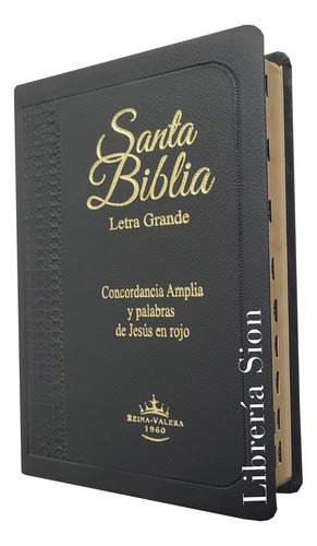 Biblia Letra Grande Reina Valera 1960 Indice Concordancia