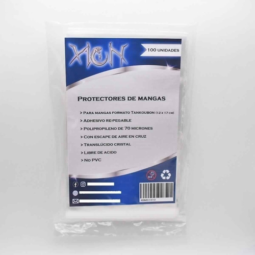 Imagen 1 de 4 de Manga Bag - Protector De Mangas Tankoubon X100 - Xion Store
