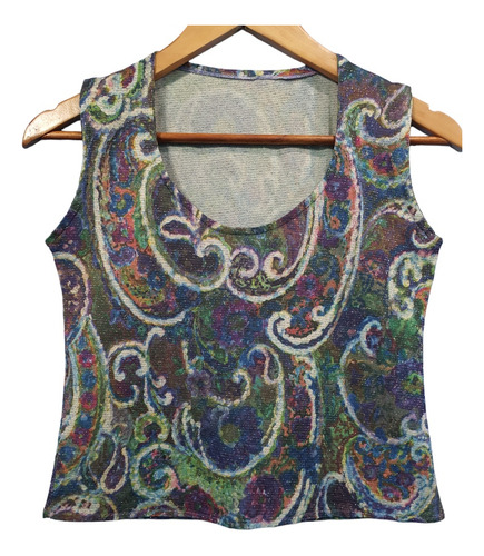 Blusa Multicolor Con Lurex