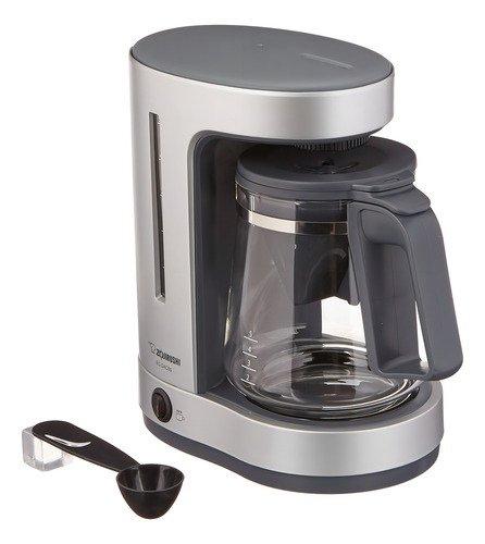 Zojirushi ec-DAC50 Zutto - Cafeteira de gotejamento para 5 xícaras, Co. Cor Prata