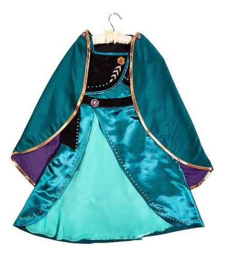 Anna Coronación Frozen 2 Disfraz Talla 7-8 Disney Store
