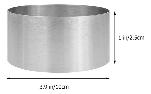 Nuevo Anillos Redondos Para Hornear Tartas, Forma Circular,