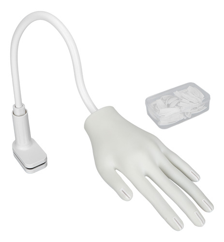 Articulaciones De Silicona Para Arte De Nail Practice Hands,