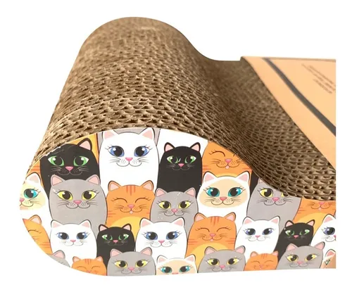 Rascador Para Gato Rascals Estampado Reversible Ecol gico
