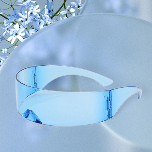 2 Gafas De Sol Futuristas, Accesorio Moderno Para 2 Piezas
