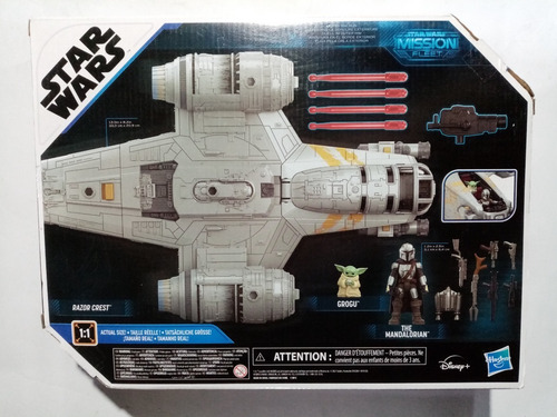 Star Wars The Mandalorian Razor Crest Mission Fleet #1 (Usado)