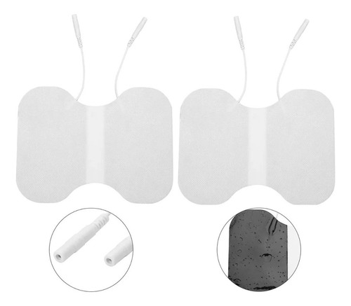 Electrodo Lumbar 2 Pz Cola De Ratón Fisioterapia Tens Ems