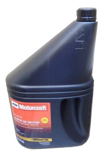Imagen 1 de 6 de Aceite De Motor Sintético Motorcraft Sae 5w-30 4lts Ford