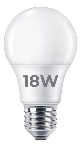 Lámpara Foco Led Idoler Luz Fría 18w=150w 6500k° Blanco Frío