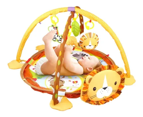 Gimnasio para bebe leon hot sale
