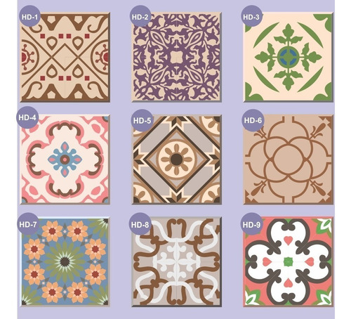 Kit C/50 Unid Adesivo Azulejo Português 15x15 Cm