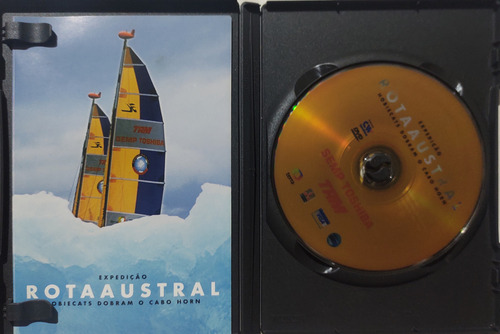 Dvd Expedição Rota Austral O Desafio Cabo Horn Otimo Estado (Usado)