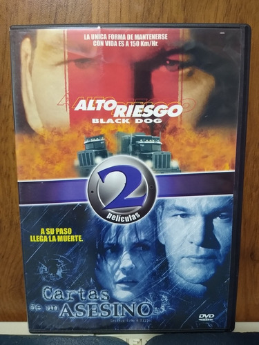 Alto Riesgo - Cartas De Un Asesino Dvd Patrick Swayze