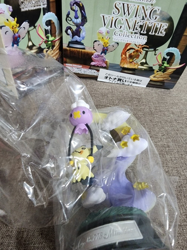Figura Fuwante & Mimikkyu Pokemon Swing Vignette Re-ment