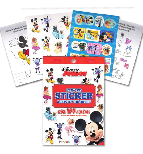 Disney Minnie Y Mickey Mouse Imagine Ink Book Bundle Con Cal