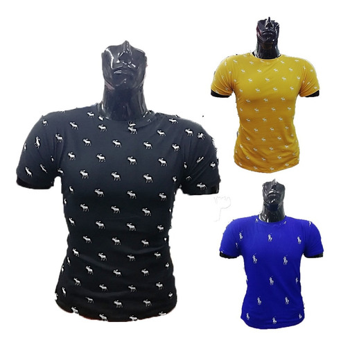 Franelas Casual Caballeros Slim Fit