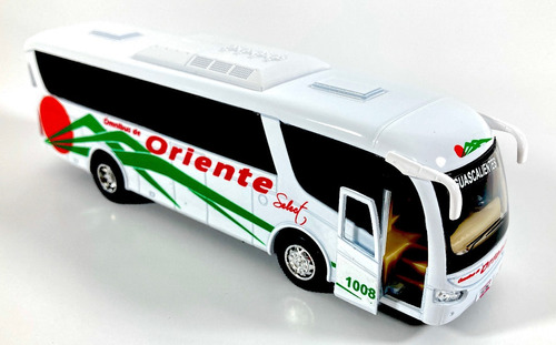 Autobus Irizar Omnibus De Oriente Blanco Esc 1:68 Kinsfun 