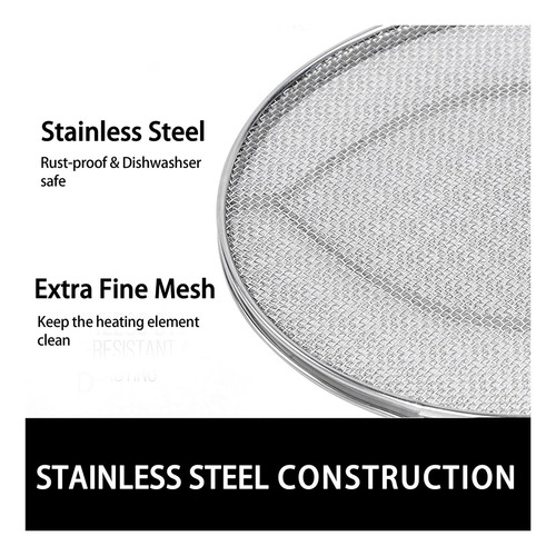 Splatter Shield Para Ninja Fg551 Foodi, Acero Inoxidable Spl