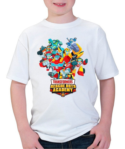 Playeras Rescue Bots Diseño 03 Caricaturas Playeras Beloma