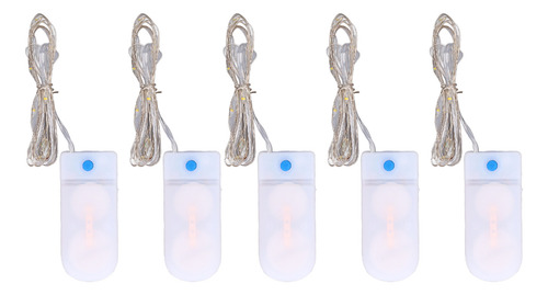 Miniluces Led Para Manualidades, 5 Unidades, Románticas Y El