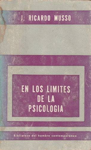 Libro Fisico En Los Limites De La Psicologia Musso