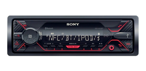 Estéreo Para Auto Sony Dsx A410bt Con Usb Y Bluetooth