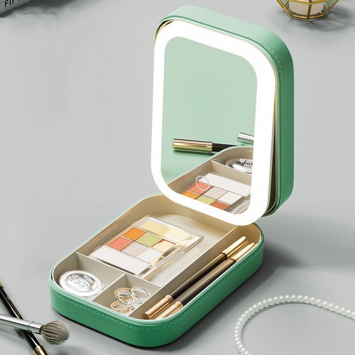 Espejo De Maquillaje Led Multifuncional Y Con Luz Three C 30