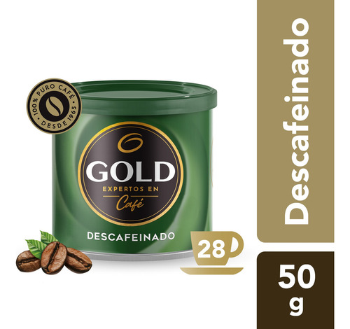 Cafe Gold Descafeinado Tarro De 50g