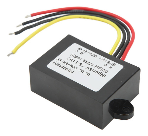 Regulador De Tensão Dc Impermeável 5v 511v A 12v 4a Boost