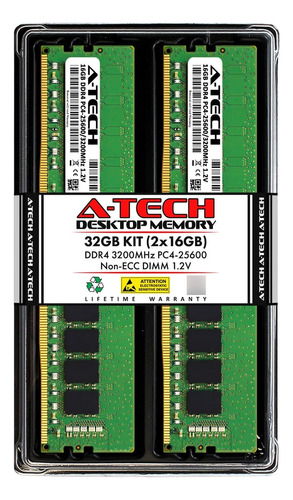 A-tech 32gb (2x16gb) Ram Repuesto Ct2k16g4dfra32a | Módulos