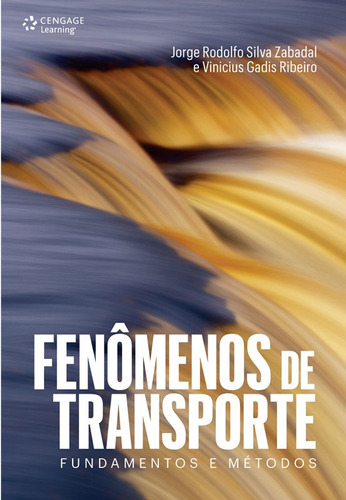 Fenomenôs de transportes: fundamentos e métodos, de Zabadal, Jorge. Editora Cengage Learning Edições Ltda., capa mole em português, 2016