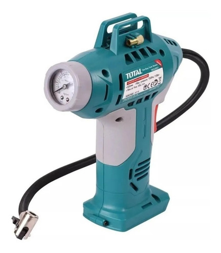 Imagen 7 de 10 de Compresor Inalambrico 20v 150 Psi Total Industrial P/ Autos