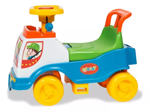 Motoca Infantil Bebe Carrinho Totokinha Plus Azul Cardoso no Shoptime