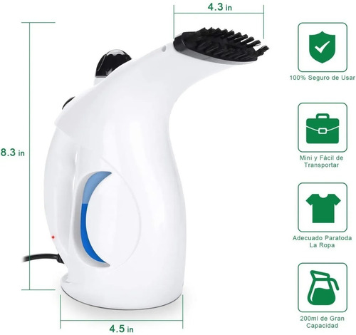 Portátil 5 En 1 Máquina De Planchar De Mano Plancha De Vapor