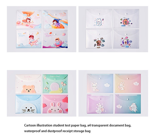 Carpeta Con Botones Snap Snap, Carpeta De Pvc, Portadocument