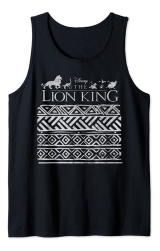 Remera Sama Casual  Musculosa Rey Leon Verano