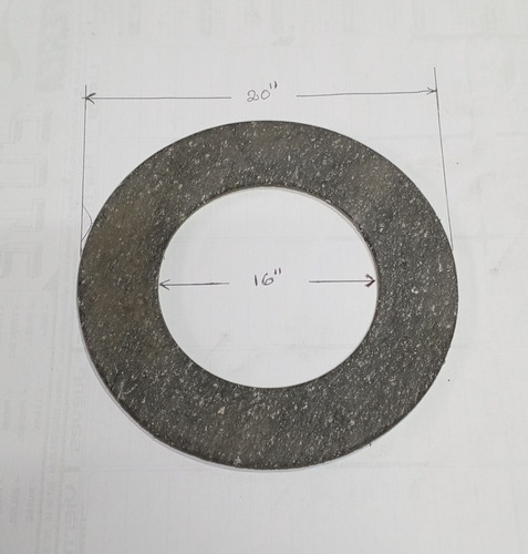 Empacadura Troquelada De Amianto 16 X20  Rf