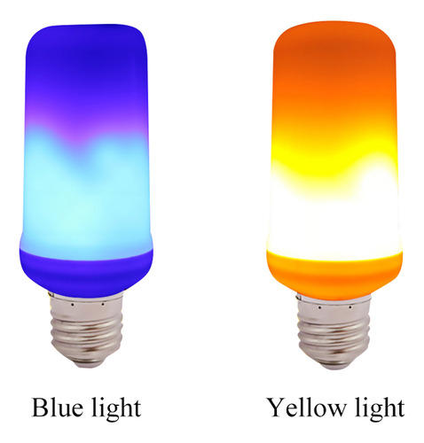 Bombilla Led Flame, Base De Lámpara Led Estándar E27, Efecto