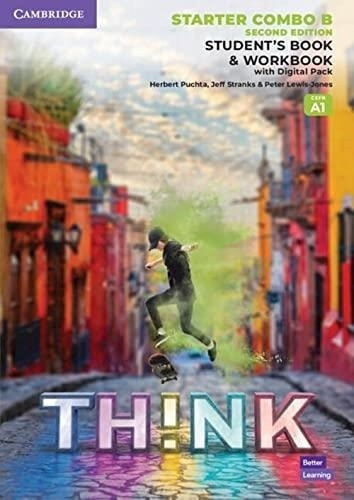 Think Starter Sb Combo B 2ed de Herbert Puchta editorial Cambridge en Inglés
